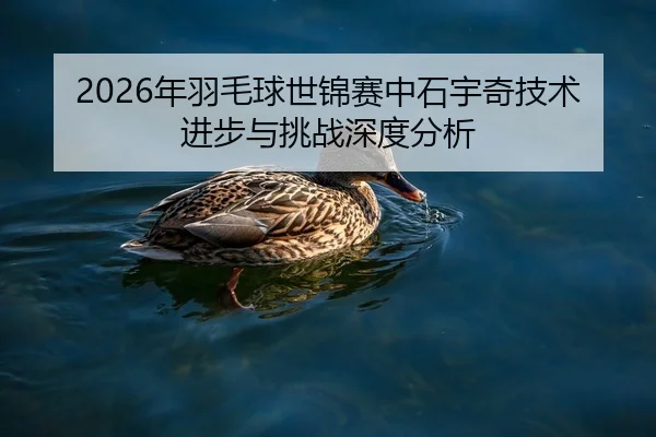 2026年羽毛球世锦赛中石宇奇技术进步与挑战深度分析